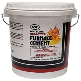 Ht64 Whitlam Heat-tyte Furnace Cement - 1/2 Gallon Bucket