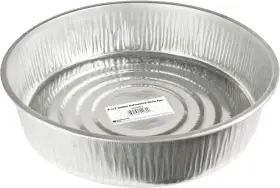 W54280 Wilmar Corporation Performance Tool 3.5 Gallon Galvanized Drain Pan Silver 16 Inch Diameter X 4