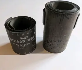 6615 Wizard Wrap 2 Old Pipe Tools Flange Small 1 Inch To 6 And Curv O Mark