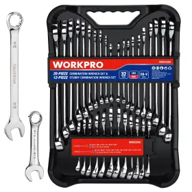 W003359a Workpro 32-piece Sae And Metric Combination Wrenches Set 20-piece Standard Wre