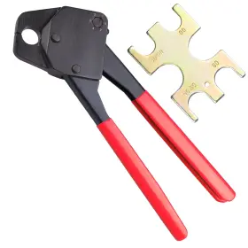 25pcp001-c12-02 Yescom 1/2 Inch Pex Crimping Tool Crimper Copper Ring Plumping With Go/no Go Gauge