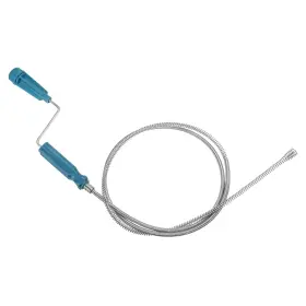 Zaplyte 745060467423 Drain Augers 1.4m Stainless Steel Clog Remover Tool Blue