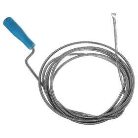 Zaplyte 745060467676 Drain Augers 4.4m Manganese Steel Clog Remover Tool Blue