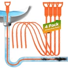Forlivese 4 25 Inch Snake,drain Clog Remover,sink Pack, Orange New. Price: $11.75.