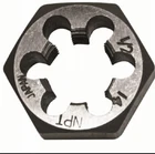 Century Drill & Tool 98307 Hexagon Die, National Pipe Taper Thread, 1/2-IN. 14 New. Price: $24.99.