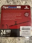 Radiant Pipefreeze Pro. Self Regulating Heating Cable 24 Ft. New. Price: $30.00.