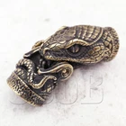 Bronze Paracord Buckle Shackle Bead Snake Python For Custom Bracelet New. Price: $39.99.