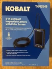Kobalt 5" Compact Inspection Camera W/ Color Screen (5982649)... Free S&h! New. Price: $52.99.