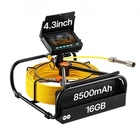 Vevor Sewer & Pipe Inspection Camera System 66 Ft Cable 4.3 Lcd Monitor New. Price: $169.99.
