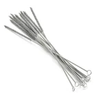 Utoolmart Steel Wire Tube Brush 12" X 1/4" Spiral Long Handle Cleaning ... New. Price: $22.27.