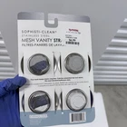 Sophisti-clean Stainless Steel Mesh Vanity Strainer 4 Pack Bathroom Sink Drain New. Price: $7.99.