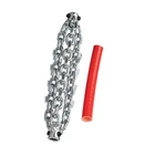 Ridgid 64313 K9-204 Carbide Tipped 3-CHAIN Flexshaft Knocker 5/16" Cable 3" Pipe New. Price: $100.00.