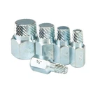 5 Piece Iron Inside Pipe Nipple Extractor Easy Out Remover Tool New. Price: $27.99.