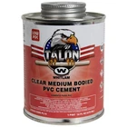 Whitlam Talon Clear Pvc Cement 1 Pint New. Price: $24.75.