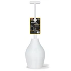 Korky Beehivemax Hideaway - Heavy Duty Toilet Plunger With Holder Drip Free New. Price: $36.86.