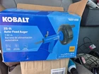 Kobalt 25FT Automatic Feed Auger 1/4IN #4891698 Used. Price: $29.00.