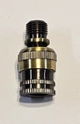 Brass Knurled Lamp Swivel, 1/8M X 1/8F Antique Finish New 20500AJB. Price: $12.79.