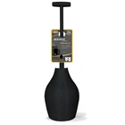 Korky Beehivemax Hideaway - Heavy Duty Toilet Plunger With Holder In Black New. Price: $31.65.