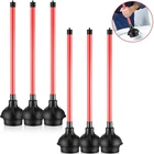 Heavy Duty Toilet Plunger Rubber Suction Cup Red 20.5X4 Inch Bowl 6 Pcs New. Price: $56.65.