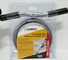 Cobra Products 10250 Drain Pipe Auger, 1/4" X 15' New Free Shipping. Price: $19.98.