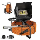 30M Sewer Inspection Camera, Dvr Pipeline Industrial Endoscope 4.3"IN IP68 Used. Price: $144.00.