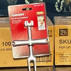Husky Pop Up Drain Plug Wrench 3 Pack Sink Removal Tool Plumbing New. Price: $19.99.