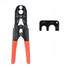 Iwiss/icrimp Pex Pipe Copper Ring Crimping Tool Kit For 1/2 3/4 New. Price: $78.64.