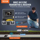 Sewer Camera With 512HZ Locator, IP68 Waterproof Snake For Duct Pipe New. Price: $833.73.