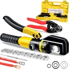 Hydraulic Crimping Tool And Cable Cutter Lug Crimper 10 Us Ton New. Price: $82.55.