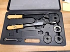 Apollo Pex 69PTKH0015K 3/8-INCH 1-INCH Multi-head Crimp Tool Kit Used. Price: $64.95.