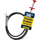 Drilax 36 Inch Drain Clog Remover Tool, Flexible Grabber With Claw, Hair... New. Price: $17.58.