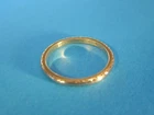 18K 18CT Solid White And Yellow Gold Apex Patterned Ring. Size 2.54G Pre-owned. Price: $427.11.
