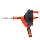 Vevor Drain Auger 25FT, Plumbing Snake With Drill Attachment, Plumbers New. Price: $36.90.