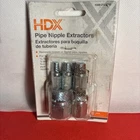 Hdx Pipe Nipple Extractor Set (5-PIECE) New. Price: $9.00.