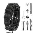 Vevor Sectional Drain Cleaning Cable 100FTX5/8IN & 7 Cutters For 0.8"-3.9" Pipes New. Price: $85.90.