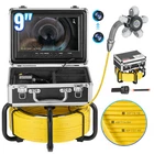Vevor 9" Sewer Camera 98FT Self-leveling Pipe Inspection W/ 512HZ Locator New. Price: $679.90.