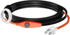Vevor Heating Cable, 9-FEET 7W Tape For Pipes With Built-in Thermostat New. Price: $17.99.