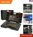 Coobeast 62-PIECE Screw Extractor Set With Left-hand Drill For Easy Removal New. Price: $193.99.