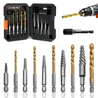Coobeast 11PCS Screw Extractor Set, Left Hand Drill Bit Bolt Ki... New. Price: $25.38.