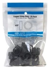 Sharkbite 23102CP25 Lead-free Copper 200 Psi Crimp Ring 1/2 Dia. In. Pex New. Price: $10.95.