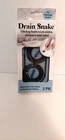 Evriholder Heavy Duty Drain Snake Unclog Bathroom Sinks Showers & Tubs 2 Pack New. Price: $6.99.
