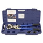 Iwiss Manual Copper Press Tool Kit For Sizes 1/2", 3/4" & 1" New. Price: $129.95.