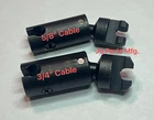 2PC Drop Head Adaptor For Ridgid & K-7500 5/8 3/4 Cable New Release. Price: $109.95.