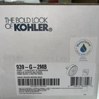Kohler K-939-G-2MB Purist Shower Head/ Brushed Moderne Brass 1.75GPM Open. Price: $94.99.