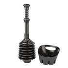 Js Jackson Supplies Black Bellows Accordion Toilet Plunger With Storage New. Price: $29.19.