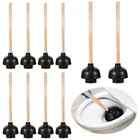 10 Pcs Toilet Plungers For Bathroom Heavy Duty 18 Inch Bulk Black Commercial ... New. Price: $83.67.