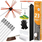 Sealegend 23FT Chimney Sweep Kit, Brush & Rods For Rotary Manual Cleaning New. Price: $87.76.