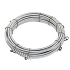 Spartan Tool 5/16" X 35' No Core Open Hook Drain Cable, 04212404 New. Price: $113.40.