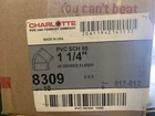 New Charlotte Pipe 8309, 1-1/4" 45D Elbow 817-012 (10 Pc Lot). Price: $139.99.