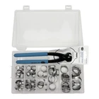 Oetiker 18500060 Stepless 1-EAR Clamp Kit Stainless Steel W/ Pliers Main Co New. Price: $59.99.